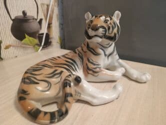 золотой браслет бу: Тигр — 1