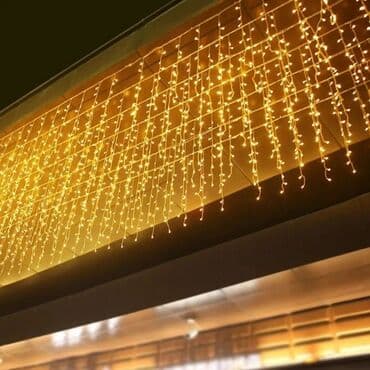 уличная гирлянда из лампочек купить: Светодиодная Гирлянда Бахрома Прекрасно подходит для украшения дома — 3