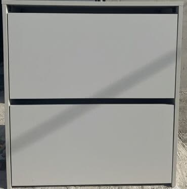 полки для обуви из металла: Тумба и подставка для обуви, Новый, Другой материал, Платная доставка, Самовывоз, цвет - Белый — 2