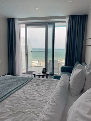 Студия, Душевая кабина, Постельное белье, Кондиционер