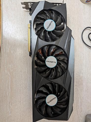 Комплектующие для ПК: Видеокарта для ПК, Б/у, Gigabyte, GeForce RTX, 12 ГБ — 1
