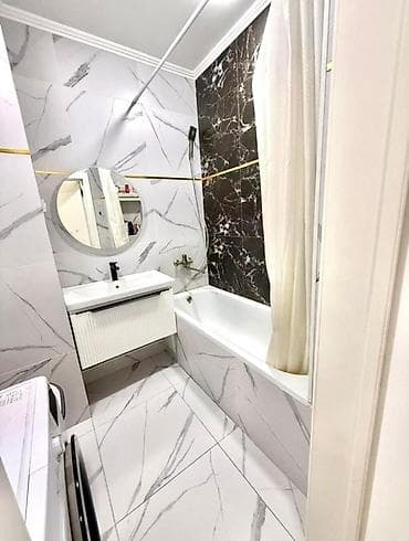 Батирлер: 2 бөлмө, 75 м², Ала-Арча CБ Элитка, 9 кабат, Дизайнердик оңдоо — 7