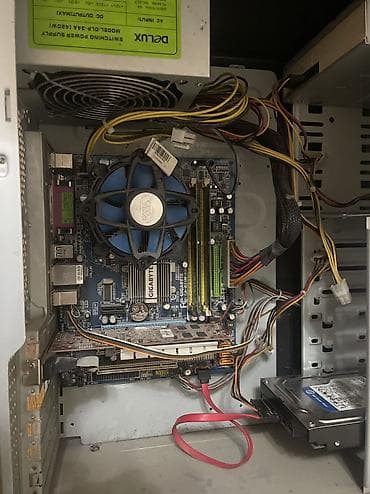 Компьютер, ядер - 4, ОЗУ 2 ГБ, Для несложных задач, Б/у, HDD