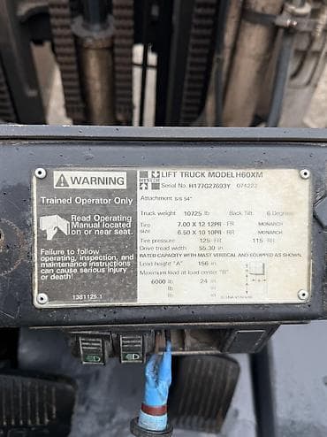 t 25: Погрузчик, 2005 г., Колесный, Вилочный — 5