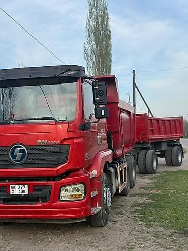 трактор 80 ош: Прицеп, MAN, Самосвал — 1