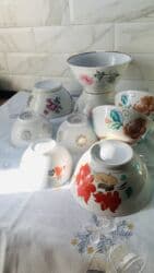 Пиалы кесе -советские . Сервиз кофейный Зимнее утро Городница