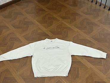 рубашки белые: Мужская толстовка, XS, Nike, Новый, цвет - Бежевый — 1