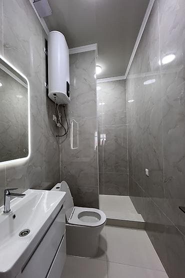 4 комнотная квартира: 2 комнаты, 43 м², Индивидуалка, 3 этаж, Дизайнерский ремонт — 5