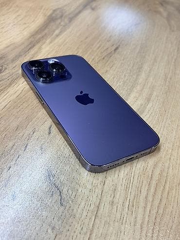 IPhone 14 Pro, Б/у, 128 ГБ, Deep Purple, 90 % — 2