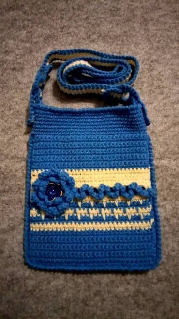 сумка для школы: Ищите подарок? Подарите вязаную сумочку ., Можно под мобильный — 7
