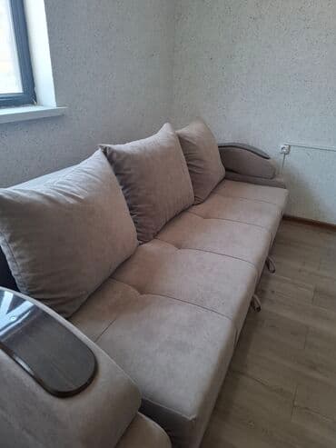 подушка с эффектом памяти: Түз диван, Жаңы, Үч кишилик — 6