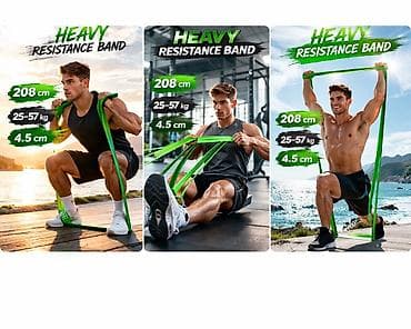 band: Эластичная петля Heavy Resistance Band - Уровень нагрузки: 25–57 кг — 2