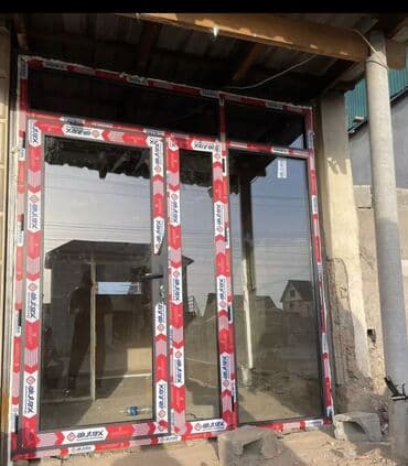 пластиковые окна в бишкеке цена: Пластиковое окно на заказ, Тип окна: Мансардные, Стандартные, Фасадные, Бесплатная установка, Без рассрочки — 12