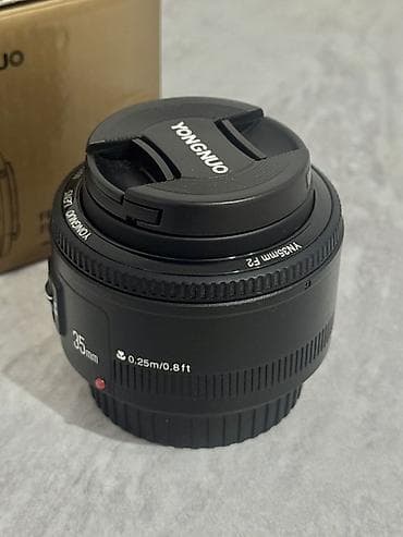 e book: Объектив Yongnuo YN 35mm F2 - 5500сом адаптер Meike EF–EOS R - 2500сом — 3