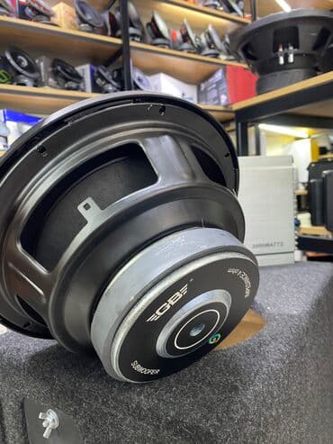 куплю усилитель: Сабвуфер в сборе! Новый! Всего за 10500 ! Динамик фирмы GB Усилитель — 5