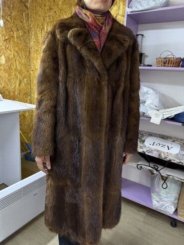 Scion: Шуба из натурального меха норки, длина миди/ниже колена. Классический — 9