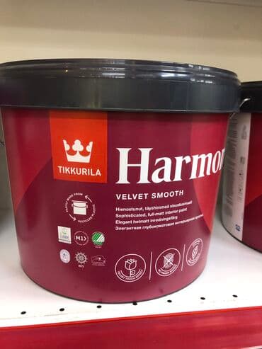 краска оптима: Harmony Tikkurila Интерьерная глубокоматовая экологичная краска — 1