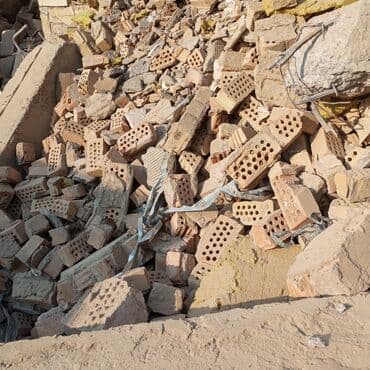 стеклянные тарелки: Пустотелый, дырчатый, Жженый кирпич, Одинарный, 250×120×65 — 2