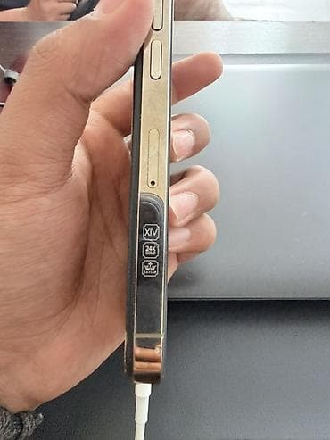 airpods pro node: IPhone 14 Pro, Б/у, 512 ГБ, Золотой, Кабель, 90 % — 4