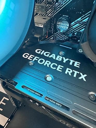 gaming computer: Компьютер, ядер - 6, ОЗУ 16 ГБ, Для несложных задач, Б/у, AMD Ryzen 5, NVIDIA GeForce RTX 4060, NVMe — 10