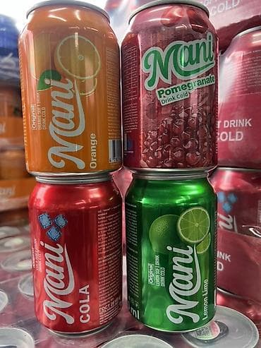 сироп мохито: Газированные напитки оптом и в розницу Mani в алюминиевых банках 330 — 1