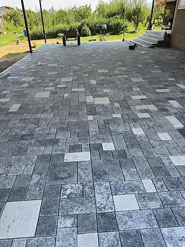 Брусчатка, тротуарная плитка: Евробрусчатка, Топорик, Бетонная, Новый — 1