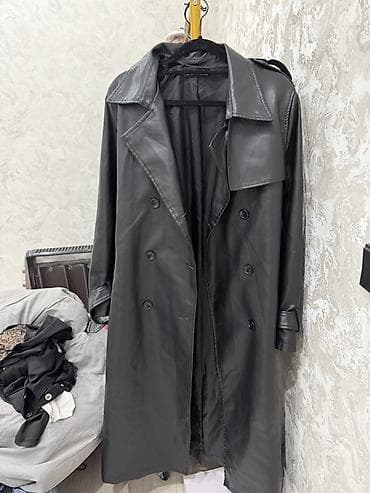 nite jogger: Плащ, Тренчкот, Двубортная модель, L, XL — 3