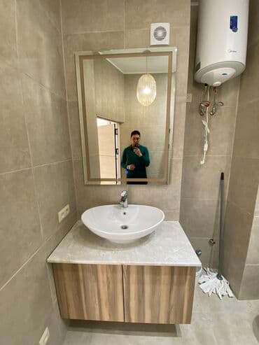 бишкек эмерек: Буйрутма эмеректер, Ашкана гарнитурасы, Үстөл, Шкаф — 6