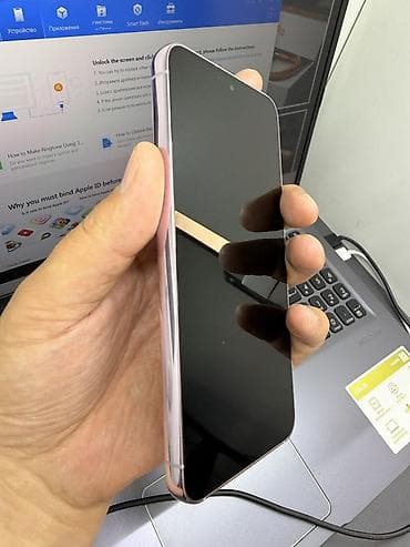 Samsung Galaxy S23, Б/у, 512 ГБ, цвет - Фиолетовый, 1 SIM, eSIM — 10