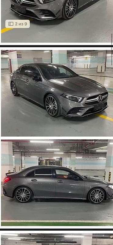 смешанные: Mercedes-Benz A-Class AMG: 2022 г., Седан — 2