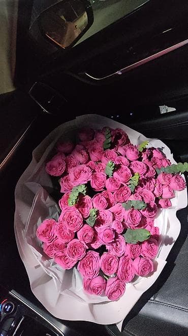 купить орхидеи в бишкеке: Букет из кустовых роз — 2