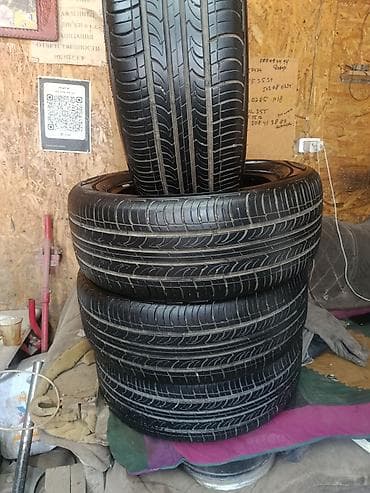 Шины 225 / 55 / R 16, Лето, Б/у, Комплект, Легковые, GoodYear