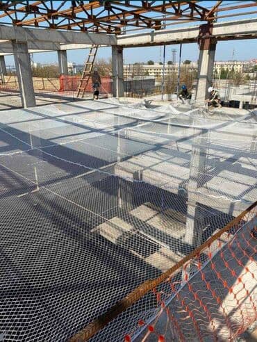 работу охрана: Защитно-Улавливающая Сетка на стройку, сетка для садков, сетка — 5