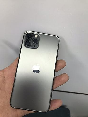 купить бэушный айфон 11: IPhone 11 Pro, Б/у, 256 ГБ, Alpine Green, Чехол, 88 % — 2