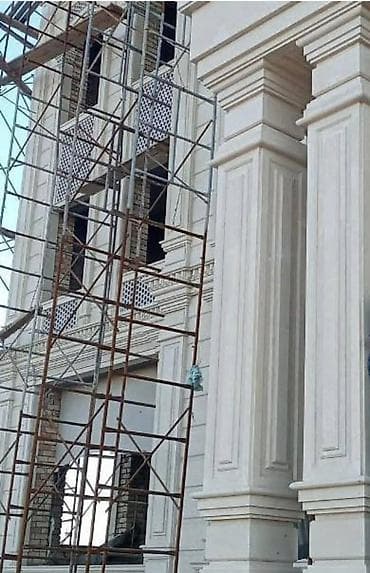 Декоративные фасадные элементы из архитектурного бетона/камня -