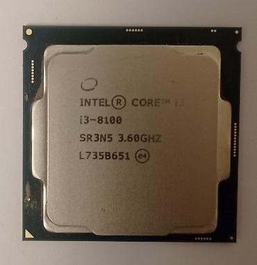 Процессор для ПК, Б/у, Intel Core i3, 4 ядер