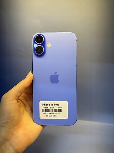 iphone 7 plus копия: IPhone 16 Plus, Б/у, 128 ГБ, Зарядное устройство, Защитное стекло, Чехол, В рассрочку, 94 % — 1