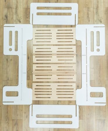 детский кровать новый: Детская кровать. размер 1400:800 от 3 до 10 лет материал каркаса МДФ — 4
