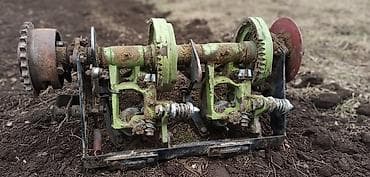 тормозной блок: Двухрядный сошниковый узел высевающей сеялки Deniz (турецкий — 2