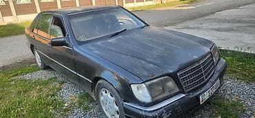 капот ешка: Mercedes-Benz S-Class: 1992 г., 5 л, Автомат, Газ, Седан — 3
