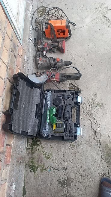 Электр шаймандары: Набор инструмента и оборудования для стройки/ремонта Состав: - — 2