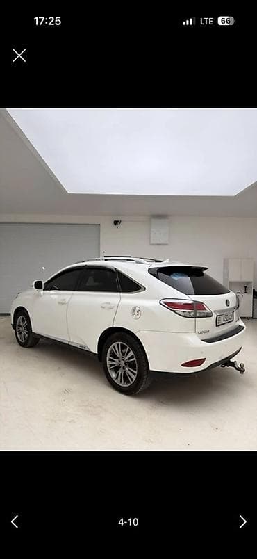 Lexus RX: 2012 г., 3.5 л, Вариатор, Гибрид, Кроссовер — 2