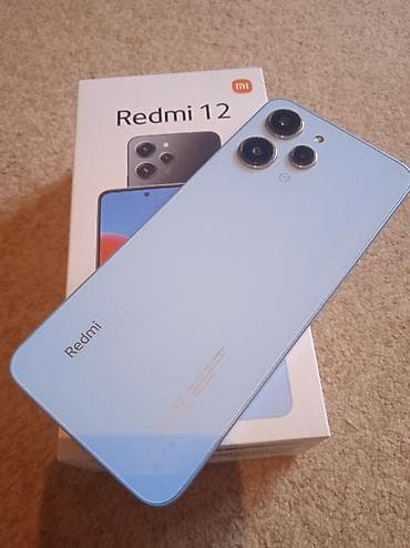 чехол redmi note 12: Redmi, Redmi 12, Б/у, 128 ГБ, цвет - Голубой — 2