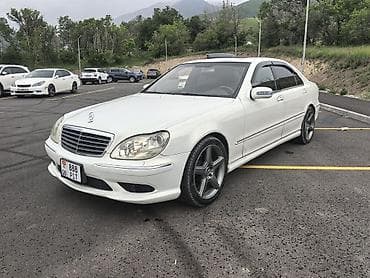 глушитель на опель зафира а: Mercedes-Benz S-Class: 2002 г., 5 л, Автомат, Бензин, Седан — 1