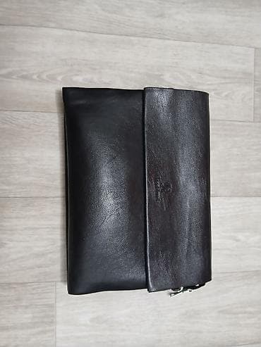 сумка кожанная: Клатч, Материал: Натуральная кожа, Мужские, Б/у — 1