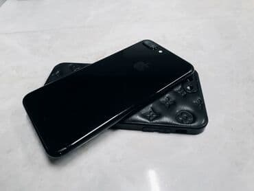 айфон 7 бу бишкек: IPhone 7 Plus, Б/у, 128 ГБ, Черный, Защитное стекло, Зарядное устройство, Чехол, 94 % — 1