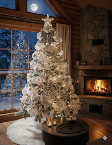 новогодняя форма: 🎄 ИСКУССТВЕННАЯ ЁЛКА 2.1 М С ПОЛНЫМ КОМПЛЕКТОМ УКРАШЕНИЙ 🎄 Продаётся — 2