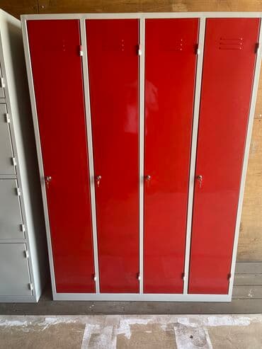 шкаф для раздевалки: Шкаф для раздевалки, Новый, Железо — 9