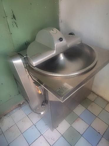 Бизнес үчүн жабдуулар: Промышленная куттер-машина (мясорубка-куттер) для переработки мяса и — 1