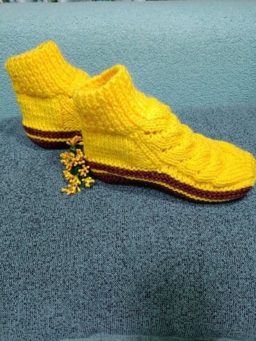 курсы технолога швейного производства в бишкеке: Вязаные тапочки -носочки 🩷💜💜💜💜 — 3